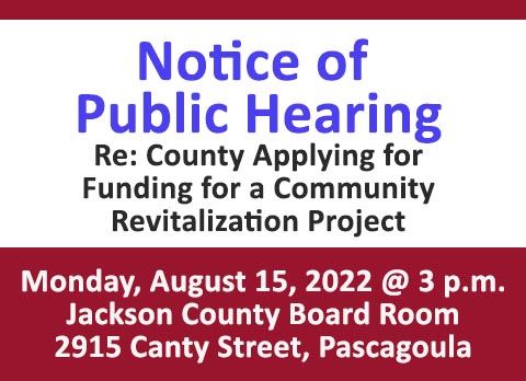 Public Hearing - Community Revitalization Project (proposed new EOC)